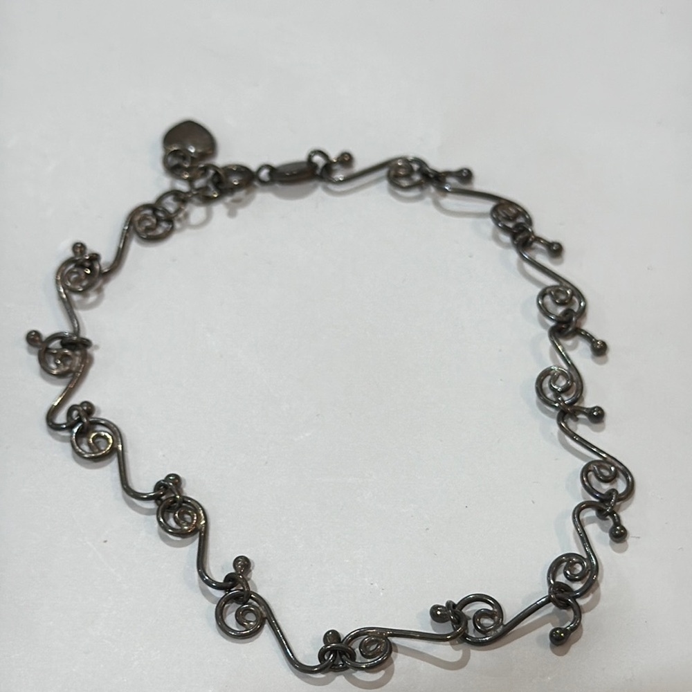 Silpada 925 Sterling Silver Swirl Bracelet